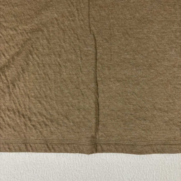 North Hudson Outfitters Men’s Brown Long Sleeve Shirt/Sweater Soft/Ruffled - Picture 7 of 10